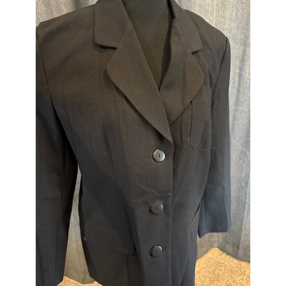 Norton McNaughton Petite Black Blazer - Picture 2 of 4